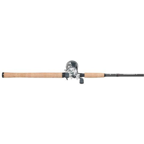 Ambassadeur S Casting Combo - 6500, 5.1:1 Gear Ratio, 11 lb Max Drag, 7' 1pc Rod, Medium-Heavy Power, RH