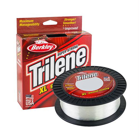 Trilene XL Monofilament Service Spool - 1000 Yards, 0.011"Diameter, 10lb Tested, Clear