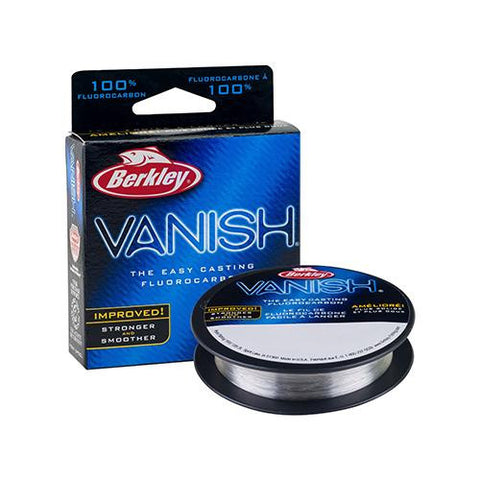 Vanish Fluorocarbon Line Spool - 110 Yards, 0.006" Diameter, 2 lb Breaking Strength, Clear