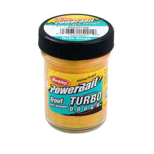 PowerBait Turbo Dough Trout Bait, Rainbow