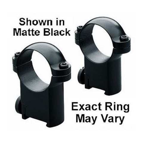 Sako Ring Mounts - 1" High Black