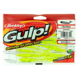 Gulp! Minnow Soft Bait - 3" Length, Chartreuse Shad, Per 12