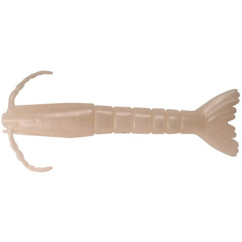 Gulp! Shrimp Soft Bait - 3" Length, Pearl White, Per 6