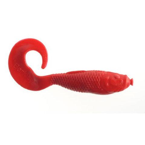 Gulp! Swimming Mullet Soft Bait - 4" Length, Red, Per 10