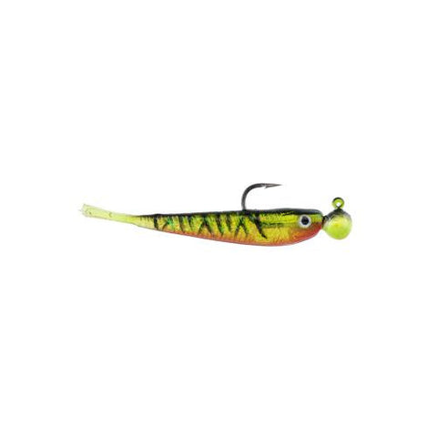 PowerBait Micro Minnow Soft Bait - 2" Length, FireTiger, Per 10