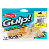 Gulp! Sand Crab Flea Soft Bait - 1" Length, Amber Glow, Per 12