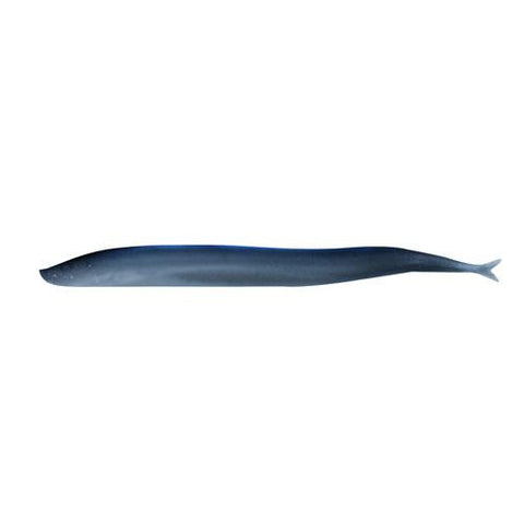 Gulp! Sand Eel Soft Bait, 5" Length, Silver Mud, Per 6