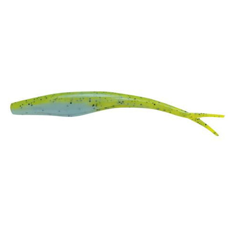 Gulp! Saltwater Jerk Shad Soft Bait - 5" Length, Chart Pepper Neon, Per 5