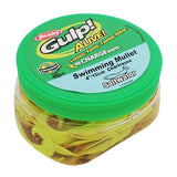 Gulp! Alive! Swimming Mullet Soft Bait - 4" Length, Chartreuse