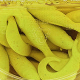 Gulp! Alive! Swimming Mullet Soft Bait - 4" Length, Chartreuse