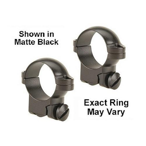 Ruger M77 Ring Mounts - 1" Super High Silver