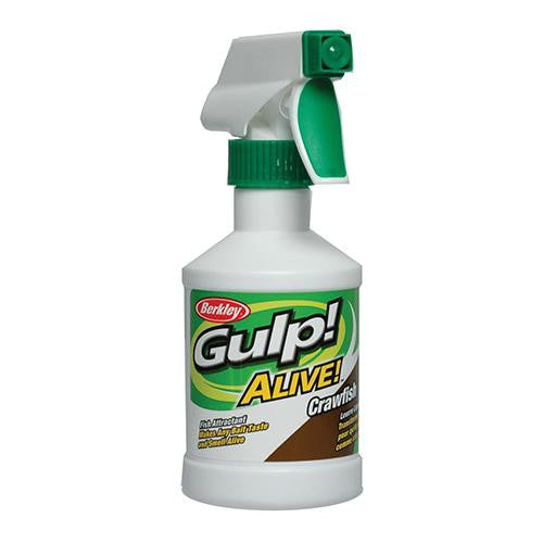 Gulp! Alive! Spray Attractant - Crawfish, 8 oz Spray Bottle