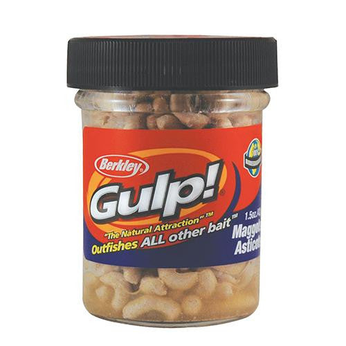 Gulp! Extruded Maggot Soft Bait - Natural