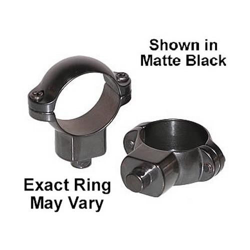 Quick Release 1" Rings - Low Matte Black