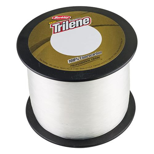 Trilene 100% Fluorocarbon Professional Grade Line Spool - 2000 Yards, 0.015" Diameter,15 lbs Breaking Strength, Clear