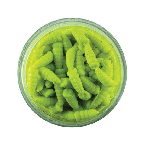 Gulp! Alive! Waxies Soft Bait - 1-2" Length, Chartreuse