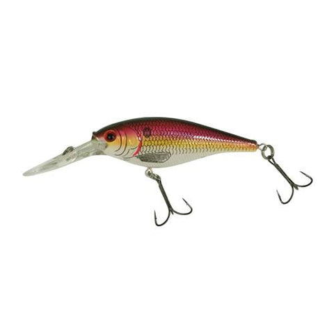 Flicker Shad Hard Bait - 2" Length, 9'-11' Swimming Depth, 2 Hooks, Shad, Per 1