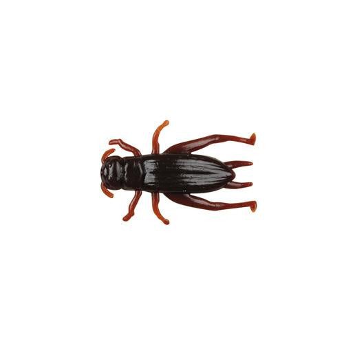 Gulp! Alive! Cricket Soft Bait - 1" Length, Cricket Brown