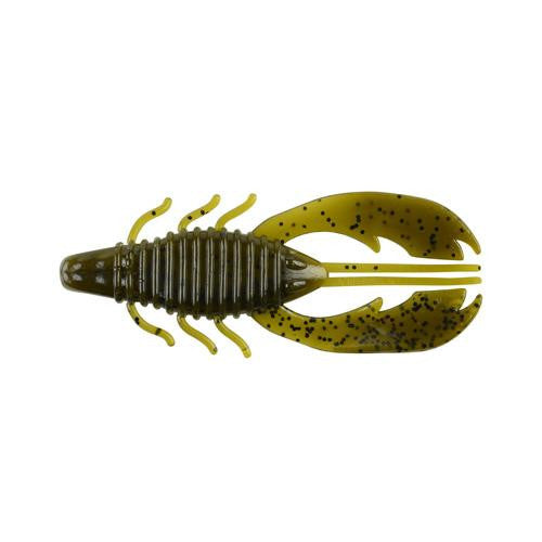 Havoc Craw Fatty Soft Bait - 4" Length, Green Pumpkin, Per 8