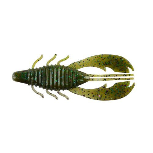 Havoc Craw Fatty Soft Bait - 4" Length, Smoky Green Pumpkin, Per 8