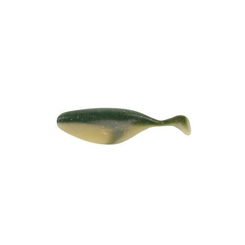 Gulp! Flat Bottome Shad Soft Bait - 2 1-2" Length, Emerald Shiner, Per 8