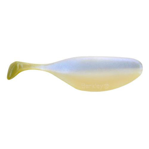 Gulp! Flat Bottome Shad Soft Bait - 2 1-2" Length, Watermelon Pearl, per 8