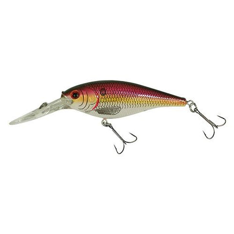 Flicker Shad Hard Bait - 2 1-4" Length, 10'-12' Swimming Depth, 2 Hooks, Shad, Per 1