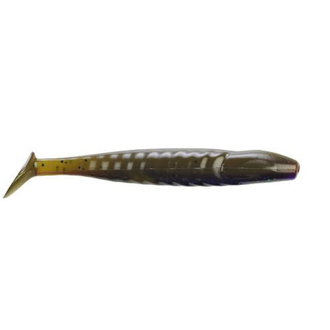 Havoc Grass Pig Soft Bait - 5" Length, Bama Bug, Per 6