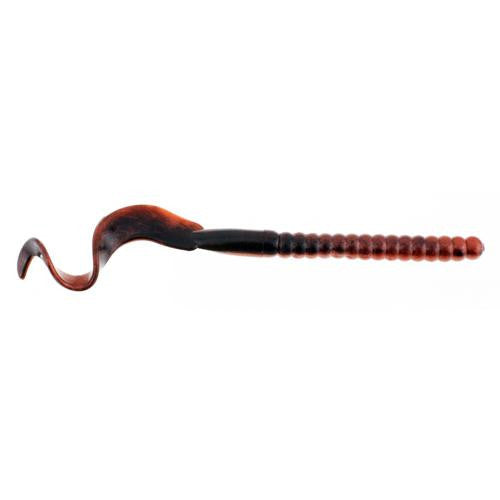 PowerBait Power Worm Soft Bait - 7" Length, Moccasin, Per 13