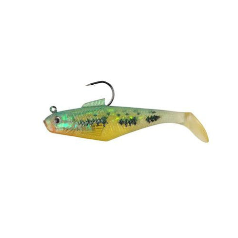 PowerBait Swim Shad Soft Bait - 3" Length, Baby Bass, Per 5