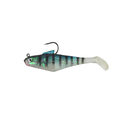 PowerBait Swim Shad Soft Bait - 3" Length, Bluegill, Per 5