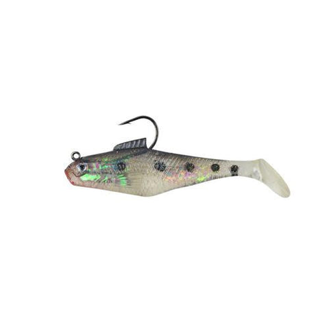 PowerBait Swim Shad Soft Bait - 4" Length, Bunker, Per 3