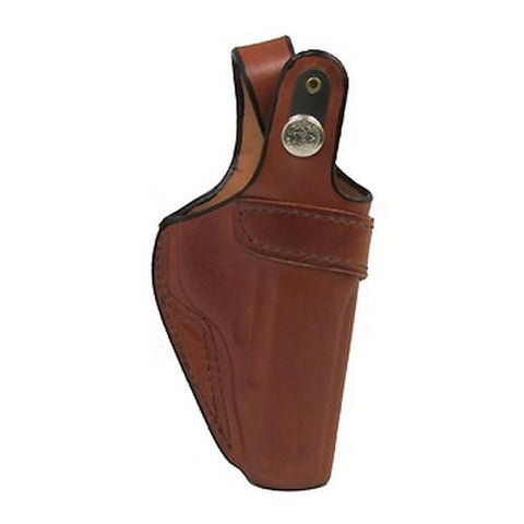 3S Pistol Pocket Leather Holster - Plain Tan, Size 13, Left Hand