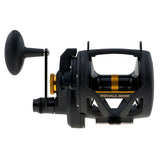 Squall Lever Drag 2 Speed Conventional Reel - 4.2:1-1.8:1 Gear Ratio, 41"-18" Line Retrieve, 32 lb Max Drag, Right Hand