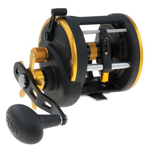 Squall Levelwind Conventional Reel - 30, 4.9:1 Gear Ratio, 35" Line Retrieve, 20 lb Max Drag, 3 Bearings, Right Hand