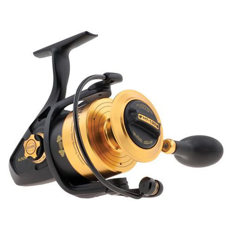 Spinfisher V Spinning Reel - 6500, 5.6:1 Gear Ratio, 39" Line Retrieve, 30 lb Max Drag, Ambidextrous