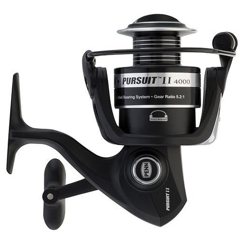 Pursuit II Spinning Combo - 4000, 5.2:1 Gear Ratio, 7' Length, 2 Piece Rod, 10-17 lb Line Rate, Medium Power