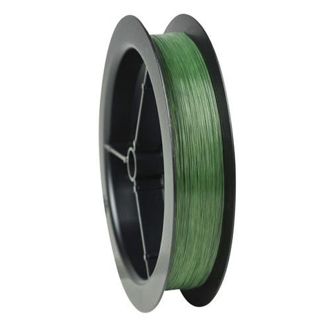 EZ Braid Superline Line Spool - 110 Yards, 0.007" Diameter, 10 lbs, Break Strength, Moss Green