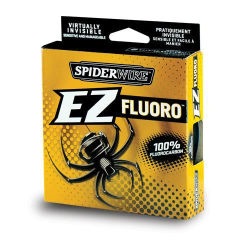 EZ Fluorocarbon Line Spool - 200 Yards, 0.012" Diameter, 10 lbs Break Strength, Clear