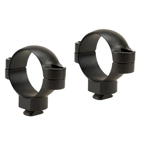 Dual Dovetail Rings, 34mm - High, Matte Black