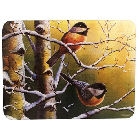 Cutting Board - Chickadees, Size 12" x 16"