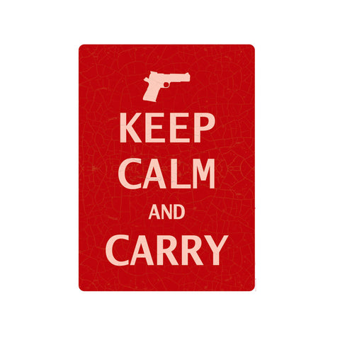 Tin Sign - Keep Calm And Carry