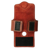 Adjustable Cell Phone Holster Leather - Tan