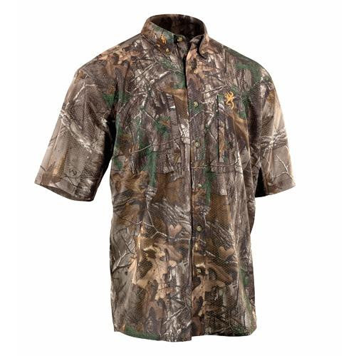 Wasatch Mesh Lite Short Sleeve Shirt - Realtree Xtra, Small