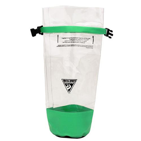 Glacier Clear Dry Bag, Clear-Lime - Small