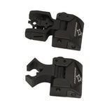 Micro-D Diamond for POF-Raised Rail - Black