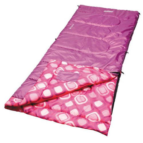 Sleeping Bag, Rectangular, Youth - Girl