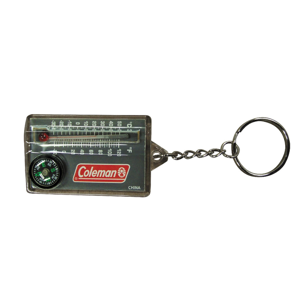 Thermometer-Compass Zipper Pull