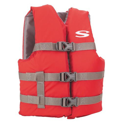 Youth Classic Boating PFD - Red