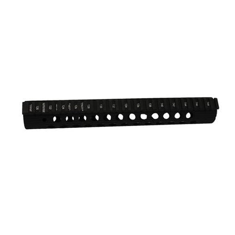 Alpha 308 Rail, Black - 12" DPMS LP